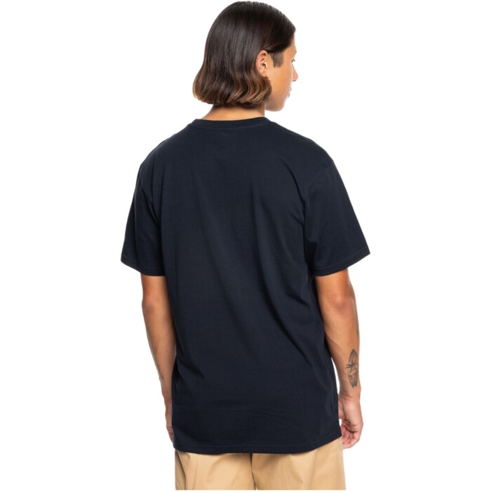 2024 Quiksilver Mens Range Life Front Tee EQYZT07911 - Black